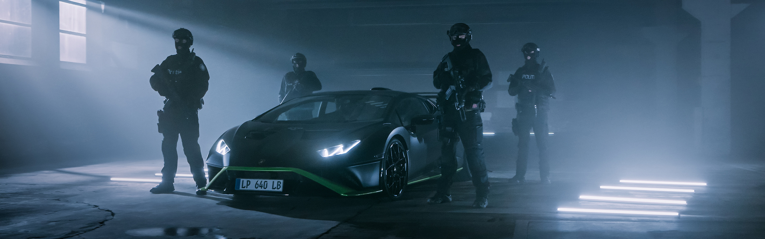 Drone Footage for Lamborghini Huracán STO Commercial